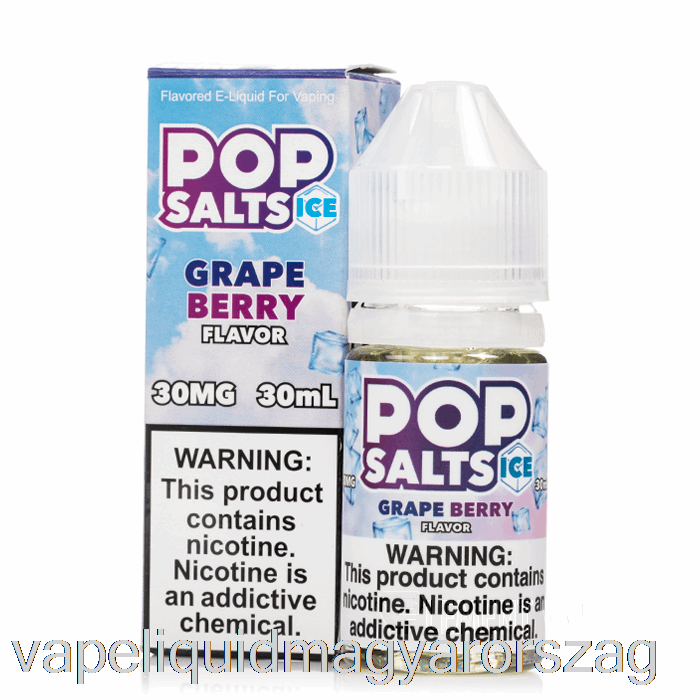 Ice Grape Berry - Pop Salts - 30ml 50mg Vape Pen